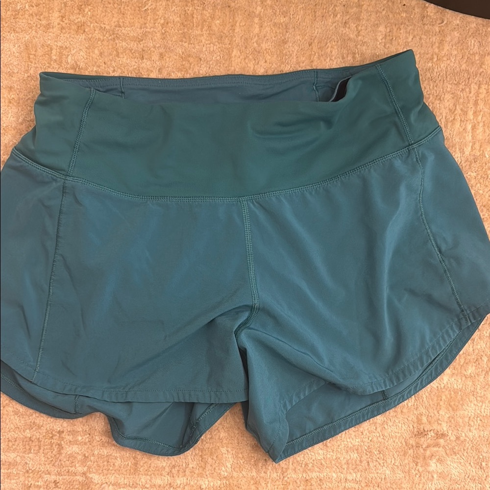 Women's Teal Athletic Shorts